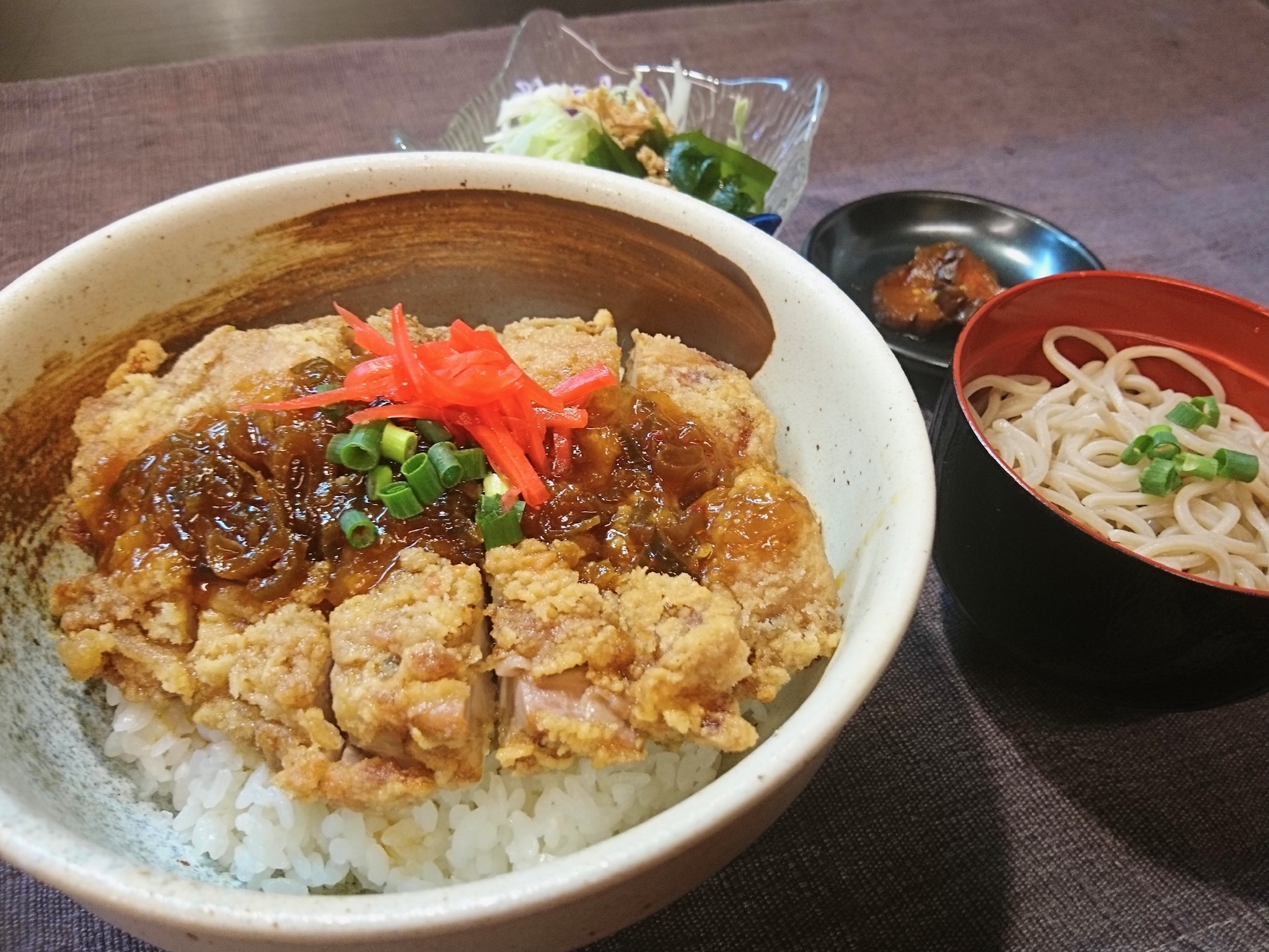 油淋鶏丼