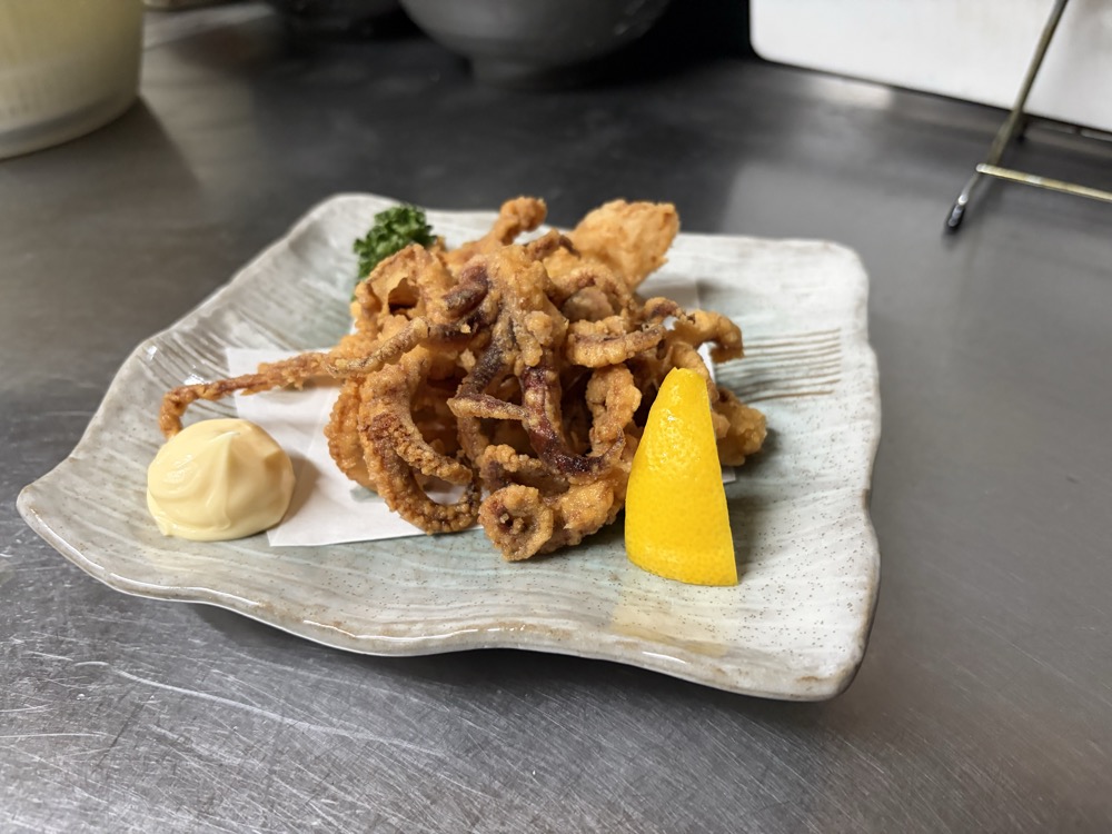 ゲソの唐揚げ