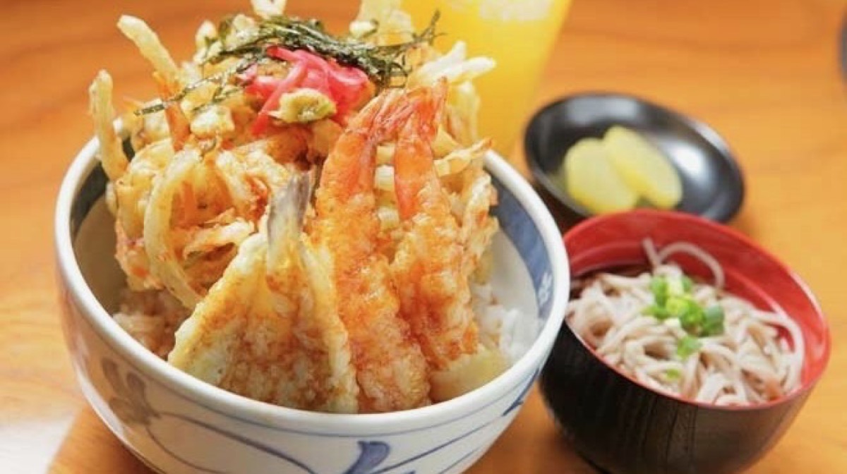 海鮮かき揚げ丼